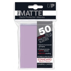 Ultra Pro Standard Card Sleeves Pro-Matte Lilac Standard (50ct) Standard Size Card Sleeves